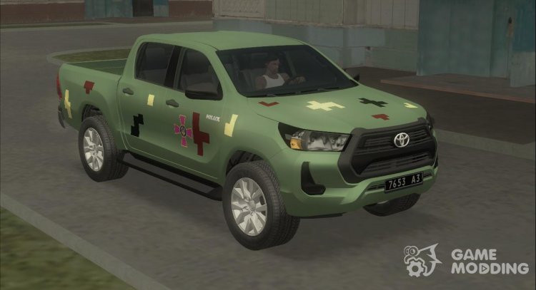 Toyota-Hilux AT 2023 APU para GTA San Andreas
