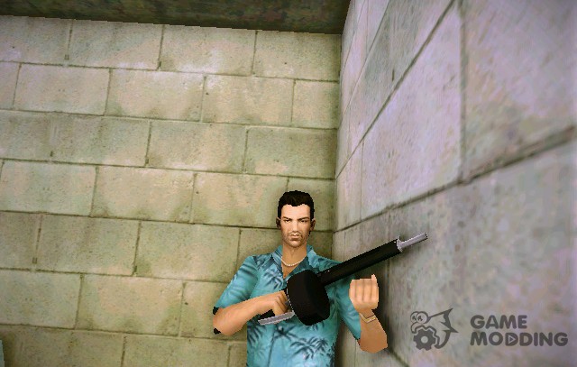 Automatic Shotgun (AA-12) from TBOGT for GTA Vice City