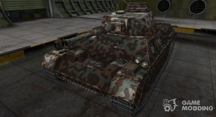 Горный камуфляж для PzKpfw III/IV для World Of Tanks