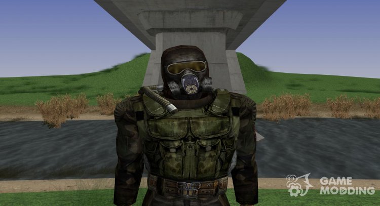 A member of the group Insight from S. T. A. L. K. E. R V. 8 for GTA San Andreas