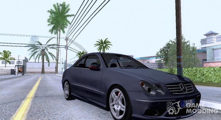 Mercedes-Benz CLK55 AMG 2003 для GTA San Andreas