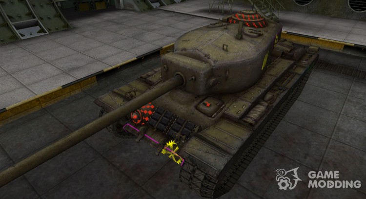 Контурные зоны пробития T30 для World Of Tanks