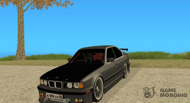 BMW 540i E34 DriftTuning для GTA San Andreas