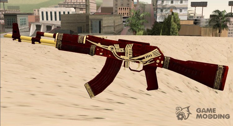 Warface AK-103 Lake Bird for GTA San Andreas