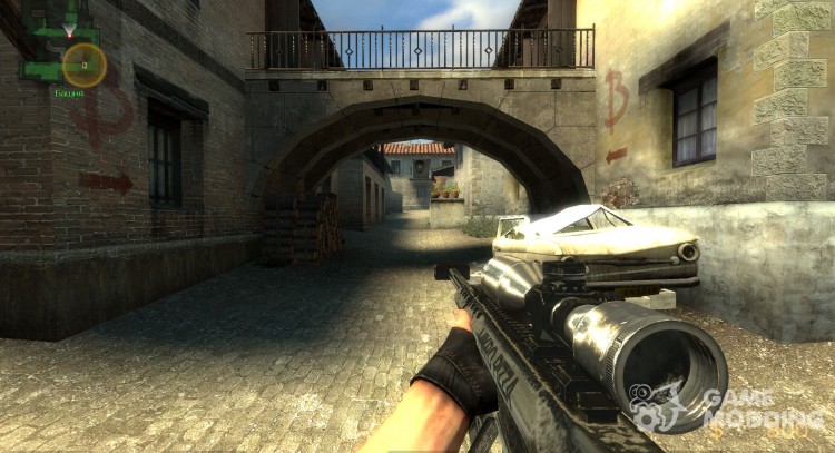 Barrett Old Dust Camo for Counter-Strike Source