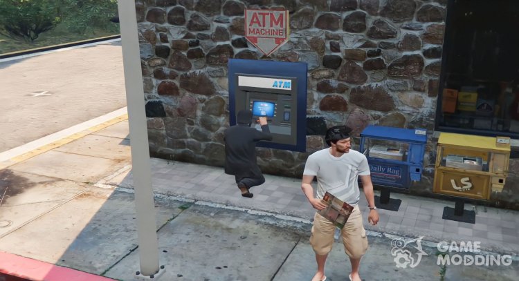 Ограбления банкоматов 2.0 для GTA 5