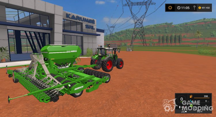 HORSCH PRONTO 9 DC V 3.0 MULTICOLOR for Farming Simulator 2017