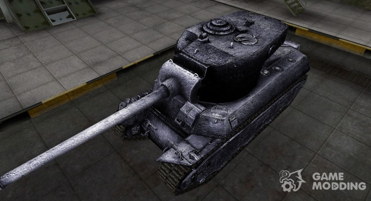 Темный скин для M6A2E1 для World Of Tanks