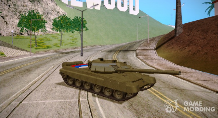 Tanques t-90 para GTA San Andreas