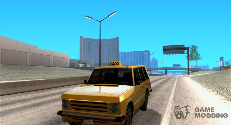 Huntley en taxi para GTA San Andreas