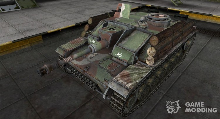 Tela de esmeril para el StuG III (+ remodelación) para World Of Tanks