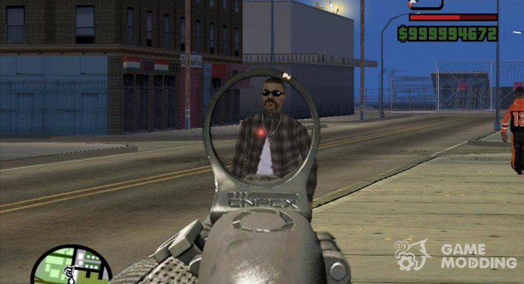 Sniper scope v5 для GTA San Andreas