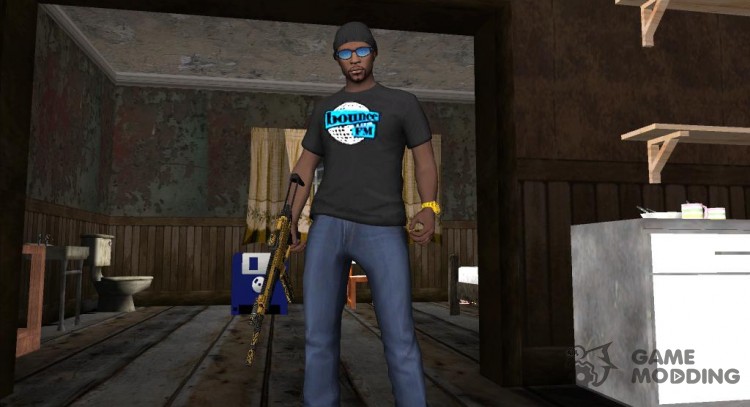 Парень в очках из GTA V Online для GTA San Andreas