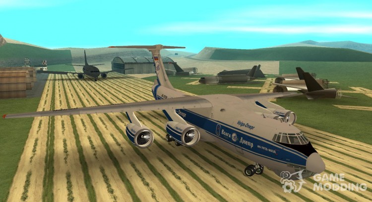 Il-76td-90vd to Volga-Dnepr for GTA San Andreas