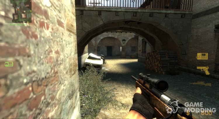 Scout - Wooden stock for Counter-Strike Source