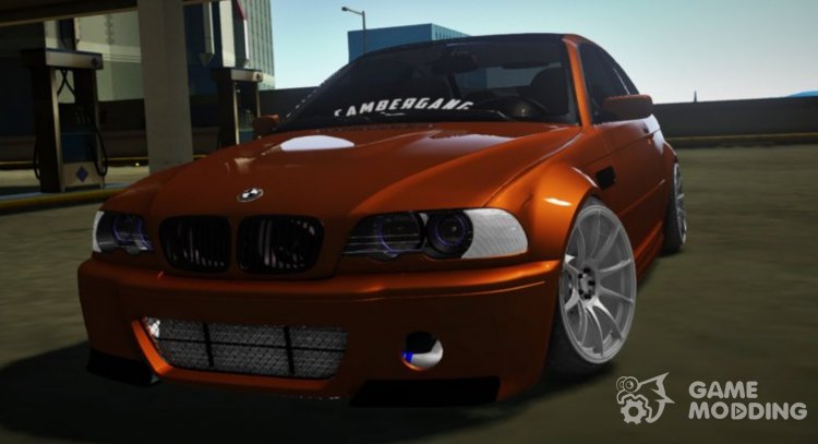 2000 BMW E46 - la Posición de Hazzard Garaje para GTA San Andreas
