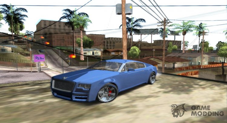 GTA 5-Us Windsor para GTA San Andreas