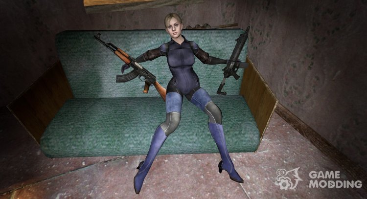 Jill Valentine из Resident Evil 5 для Counter-Strike Source