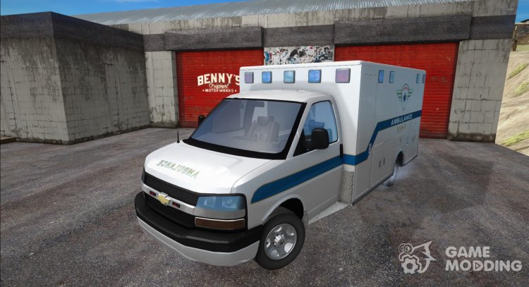 2011 Chevrolet Express Ambulance for GTA San Andreas