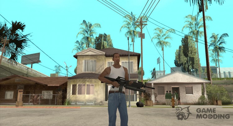 M16A4 + M203 for GTA San Andreas