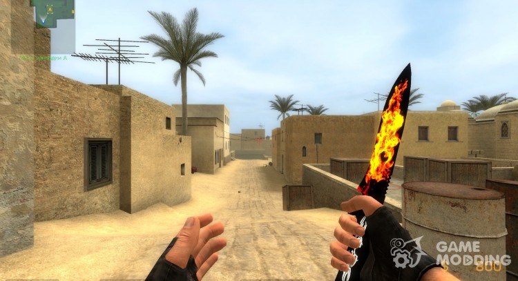 Teh Cassonberry's first knife for Counter-Strike Source
