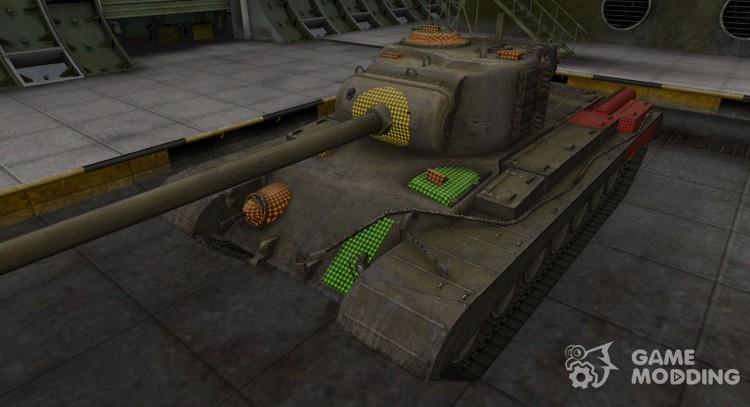 La zona de ruptura del T32 para World Of Tanks