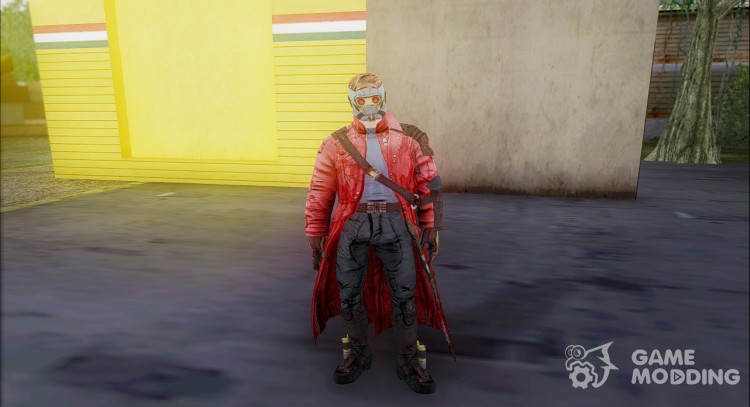 Guardians of the Galaxy Star Lord v2 для GTA San Andreas