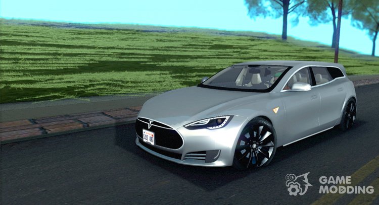 El Tesla Model S Wagon para GTA San Andreas