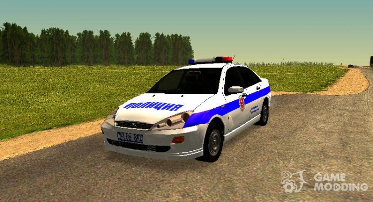 Ford Focus Policía para GTA San Andreas