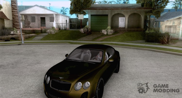 Bentley Continetal SS Dubai Gold Edition for GTA San Andreas