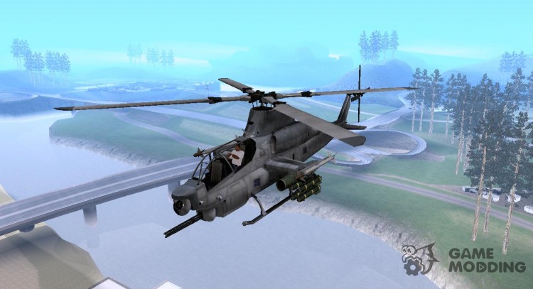 Bell AH-1Z Viper para GTA San Andreas