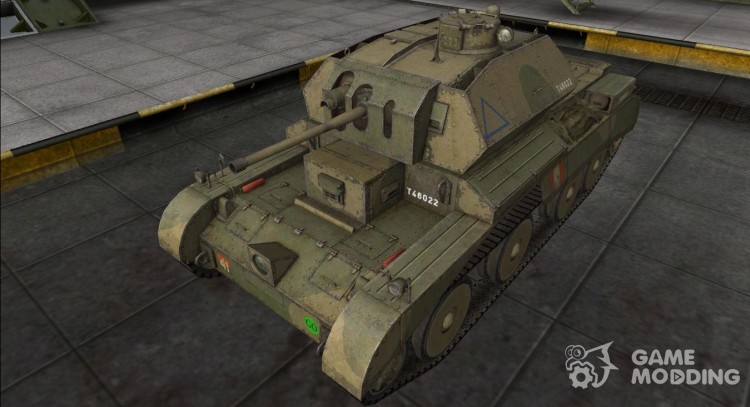 The skin for the A13 Mk II for World Of Tanks