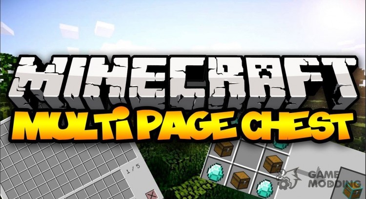 Multi Page Chest para Minecraft