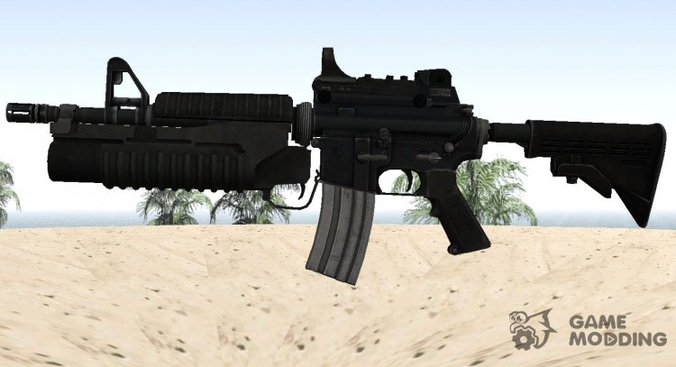 M4 with M203 Tactico для GTA San Andreas