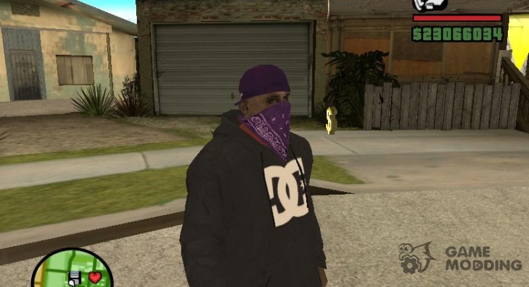 Pak skins gangs by foxman12 v. 1 (Los Santos) for GTA San Andreas
