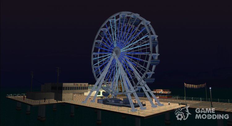 GTA V Rotating Ferris Wheel для GTA San Andreas