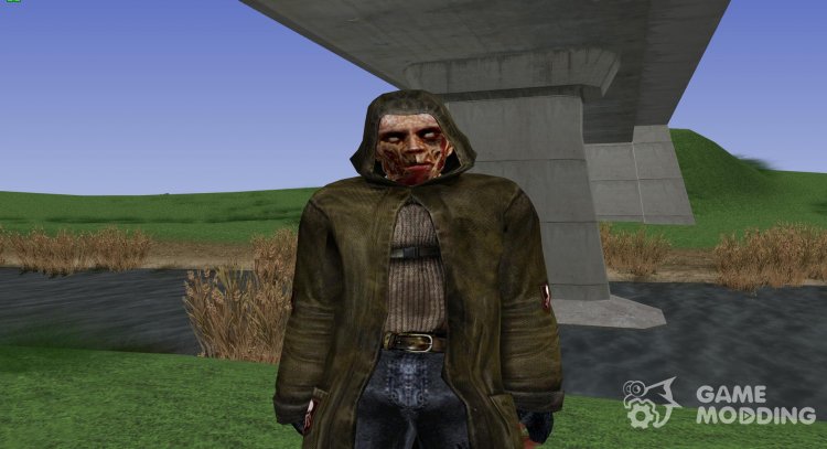 A member of the group Dark stalkers from S. T. A. L. K. E. R V. 13 for GTA San Andreas