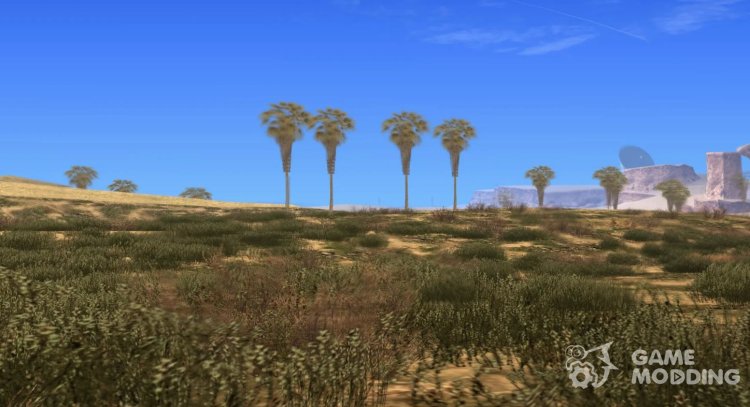 Пустынная растительность для GTA San Andreas