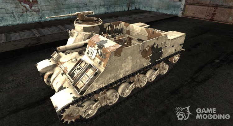 Шкурка для M7 Priest для World Of Tanks