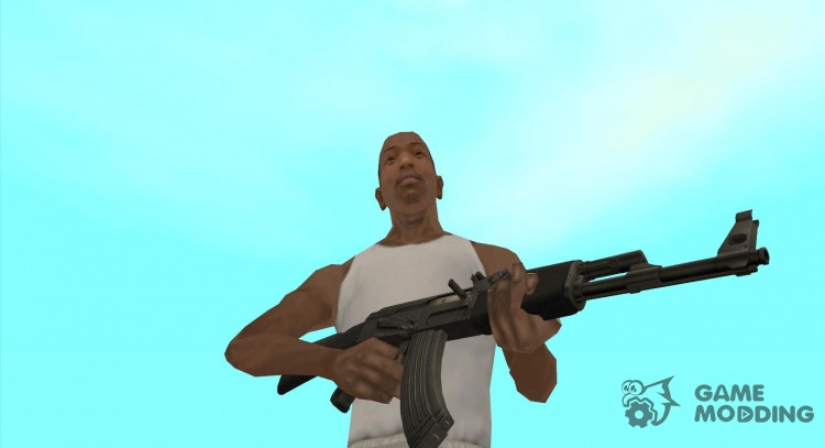 AK-47 HD para GTA San Andreas