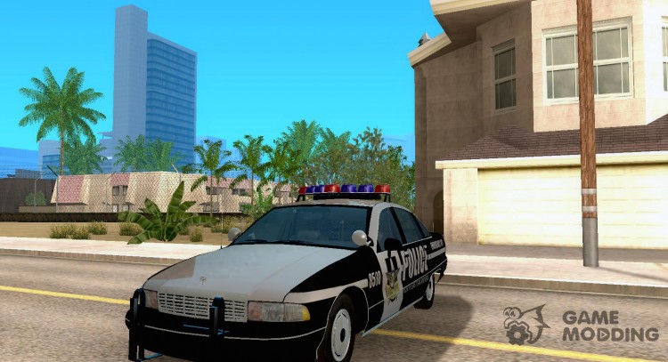 Полицейская машина для GTA San Andreas