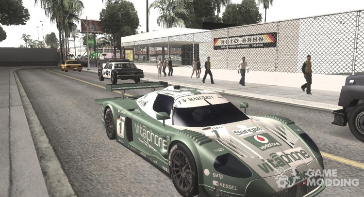 Maserati MC12 GT1 Exclusive для GTA San Andreas