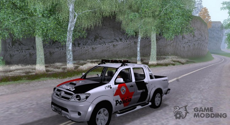 Toyota Hilux PMSP Trânzito для GTA San Andreas