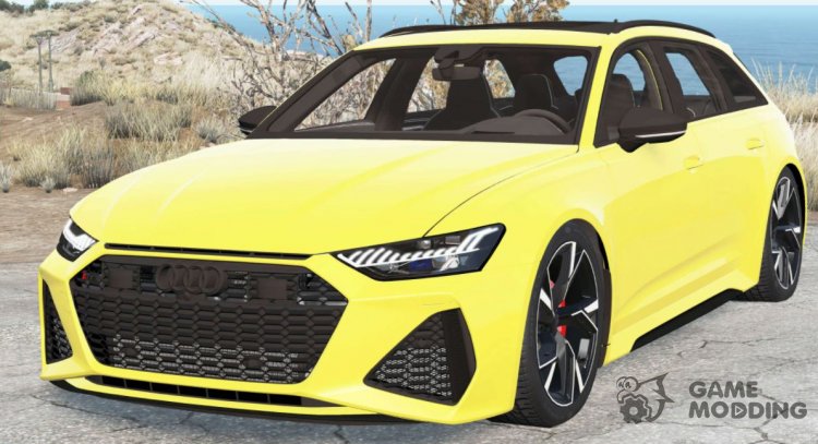 Audi RS 6 Avant (C8) 2019 para BeamNG.Drive