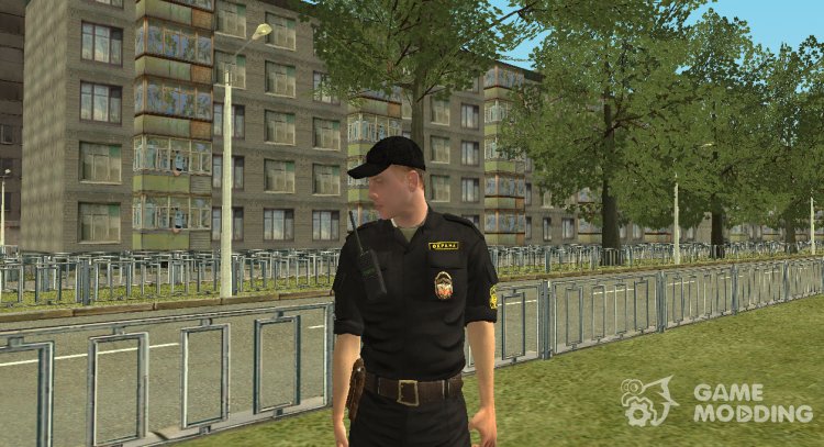 Russian security guard for GTA San Andreas