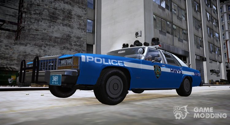 Ford LTD Crown Victoria 1987 NYPD for GTA 4