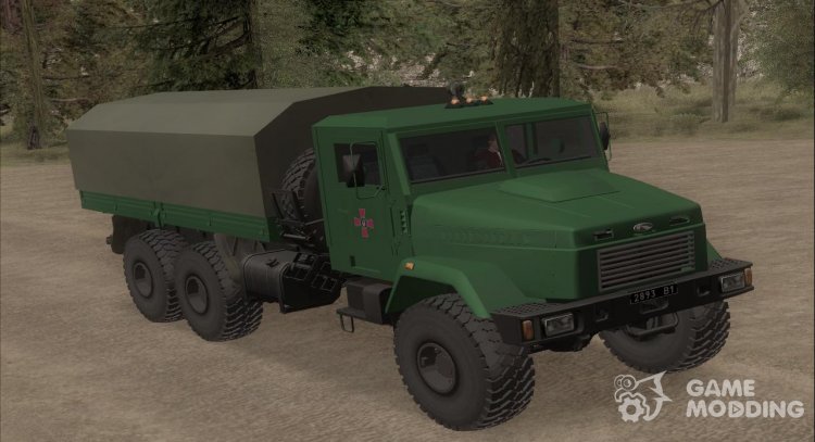 KrAZ 6322 Armored APU for GTA San Andreas