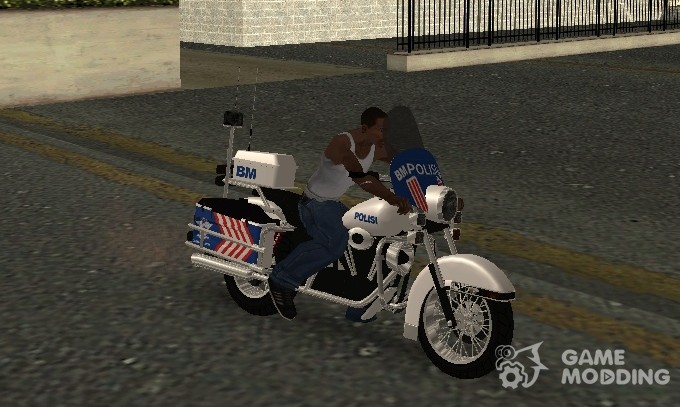 La moto de la policía de indonesia para GTA San Andreas