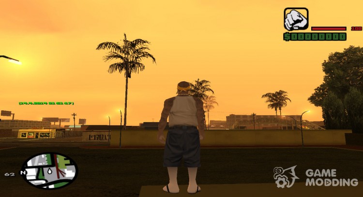 The time and date for GTA San Andreas
