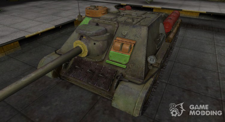 Зона пробития СУ-100 для World Of Tanks